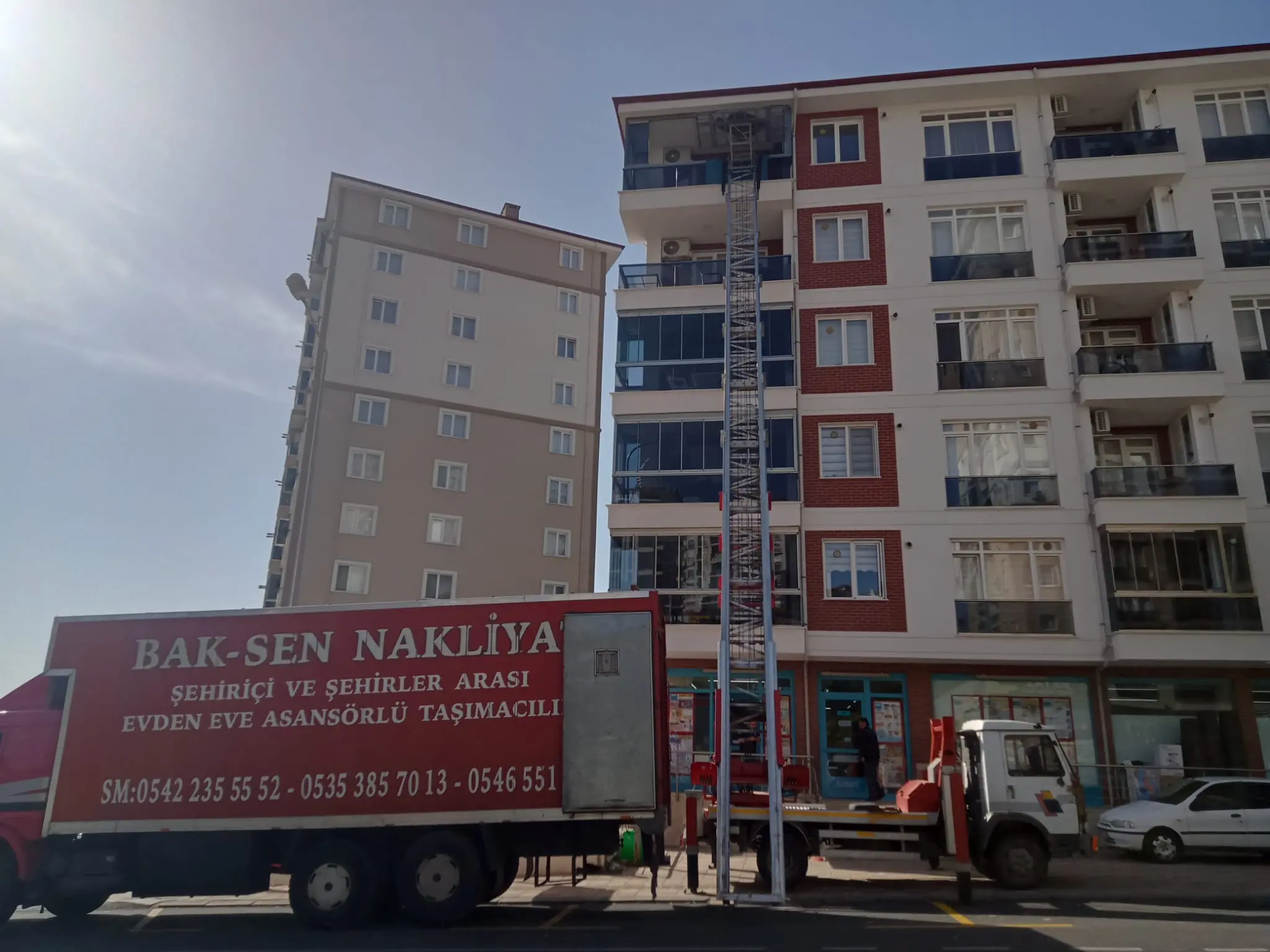 Edirne asansörlü nakliyat hizmeti